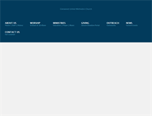 Tablet Screenshot of glenwoodumc.org